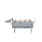 Hello Honey® 19" Dog Shaped Decorative Metal Planter